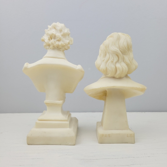 Bethoven and Chopin Resin Bust Sculptures made in Italy - Picture 9 of 16